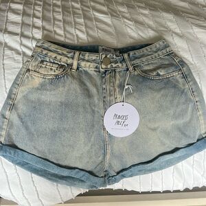 Princess Polly High Wasted Shorts
